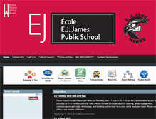 Tablet Screenshot of ejj.hdsb.ca